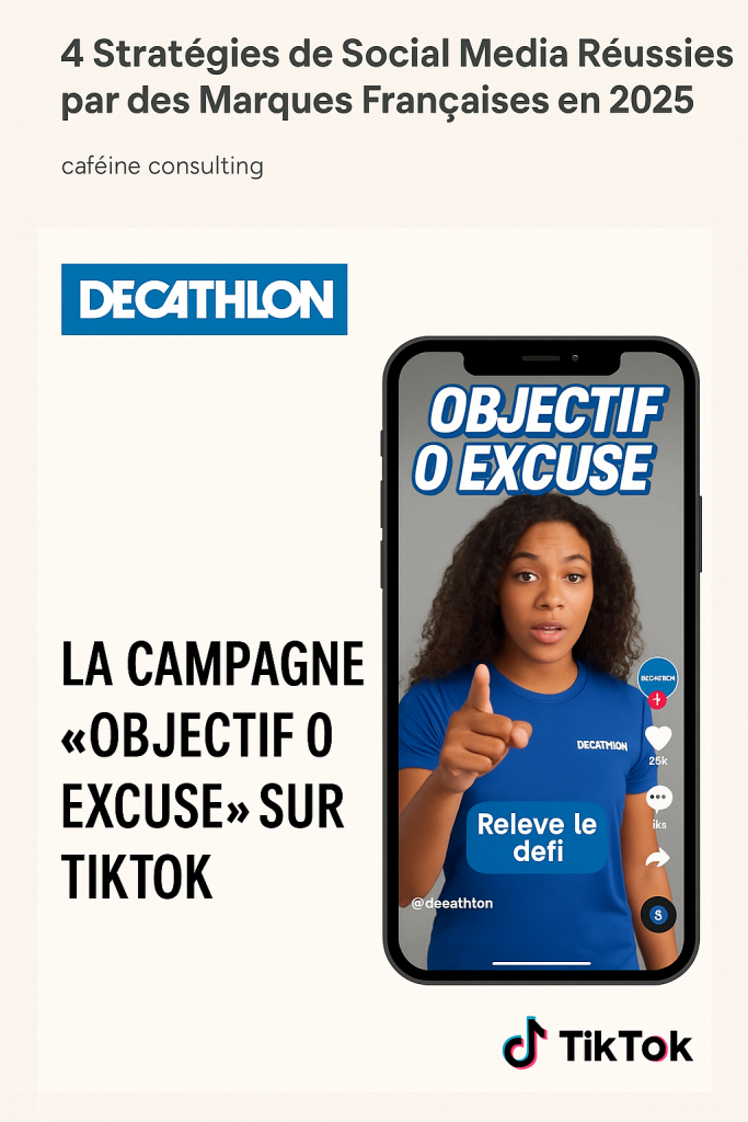 Décathlon social média